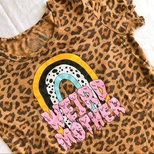 Weird Mother Leopard Tee